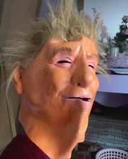 President Donald Trump Halloween fancy dress full latex rubber mask