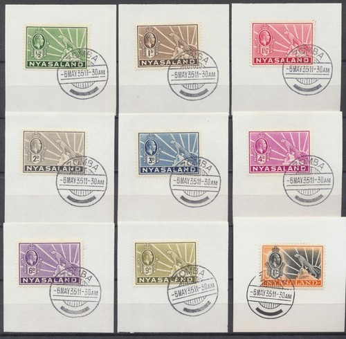 Nyasaland kgv 1935 - kgv, set