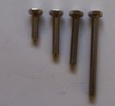 3/16 (10.32) x1 1/4" UNF Stainless Steel (A2) Hex Set Screw Bolts (10 Pack)