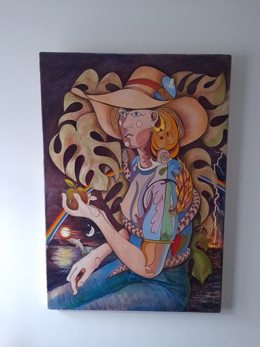 Original abstract oil - abstract,