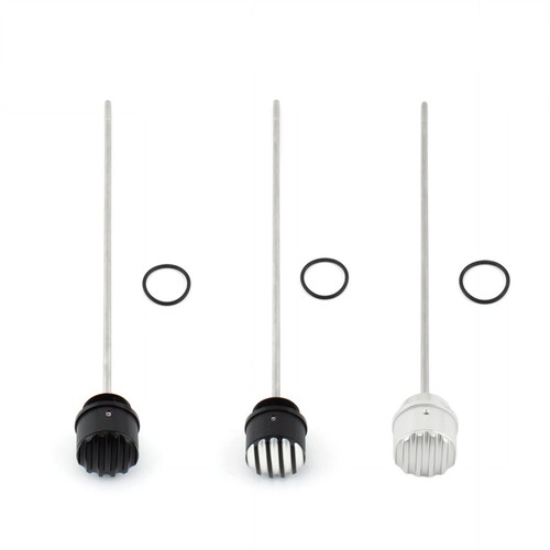 Motorcycle oil dipstick - dipstick, plugs