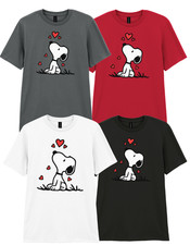 Snoopy Love Hearts T-Shirt