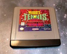 Mario's Tennis  Nintendo Virtual Boy USA/NA cartridge only, untested.