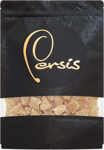 Crystallised ginger chunks - crystallised,