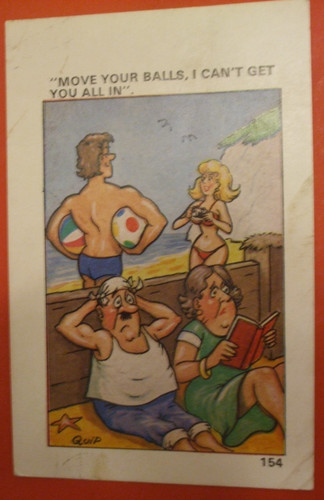 Saucy seaside comic - seaside,