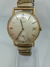 Vintage 15 Jewel Large Size AVIA Gents Wristwatch, Good Working Condition.