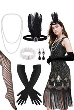 PLULON 1920s Dresses Women