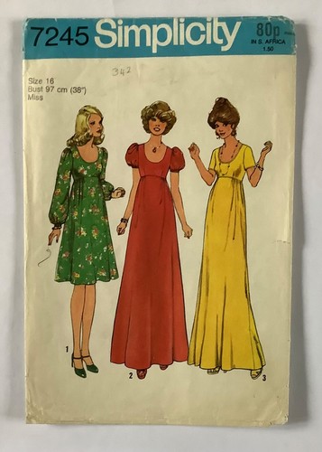 Simplicity 7245 sewing - simplicity,
