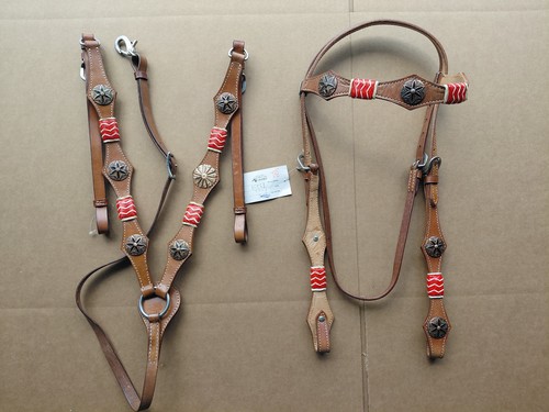 Western headstall breast - headstall,
