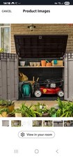Keter Store It Out Pro Outdoor Garden Furniture Storage Shed