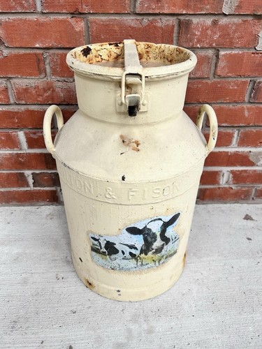 Large decorative milk can - decorative,