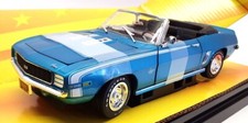 Ertl 1/18 Scale Diecast 32519 - Chevrolet Camaro SS - Blue