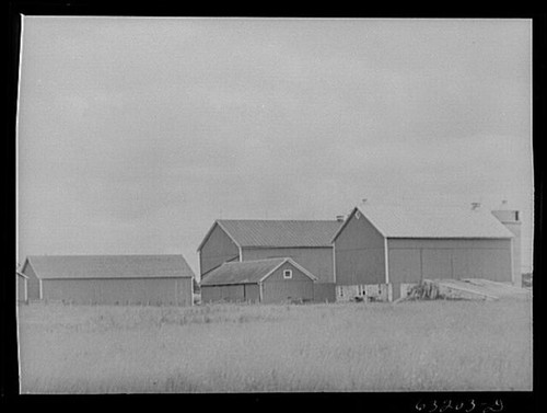 Photo 1930s farm barns rural - photo:1930s,