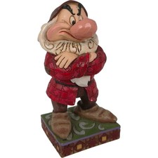 Disney Enesco Grumpy Figurine Showcase Collection Decorative 11cm Tall