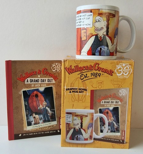 Wallace gromit graphic novel - wallace,