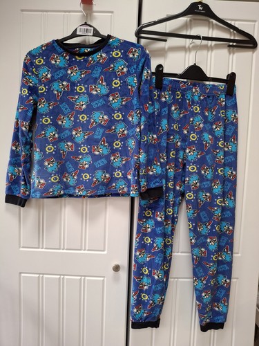 Boys soft cosy - pyjamas, sonic