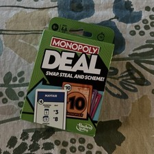 Monopoly Hasbro Gaming Deal Strategy Card Game for 8+ Year Old Kids for 2-5 P...