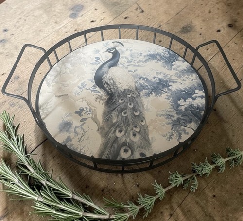 Unique 35cm solid - 35cm, wood/metal
