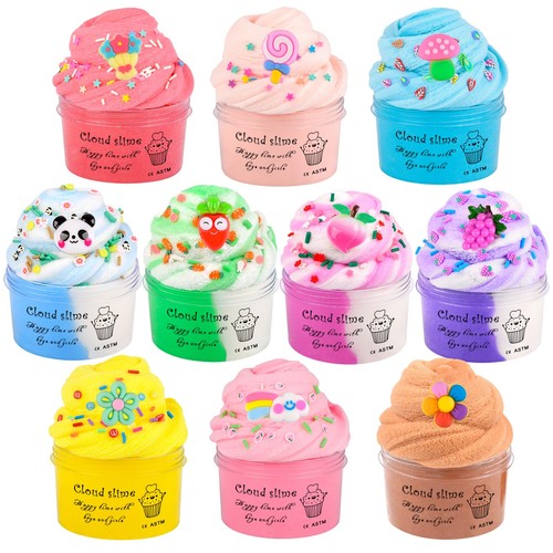 Fluffy cloud slime - kit, pack