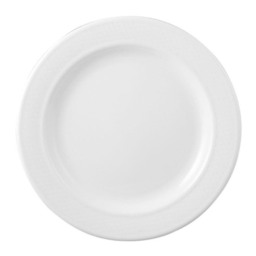 Dudson damask white lace plate - dudson,