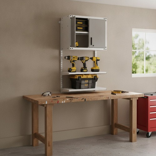 Metal storage cabinet garage - metal,