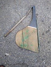 VINTAGE WOODEN AND BRONZE BOAT