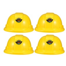 4 Pcs Kids Builder Hat Hard