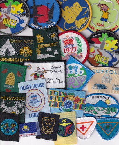 Girl guide badges - guide, x
