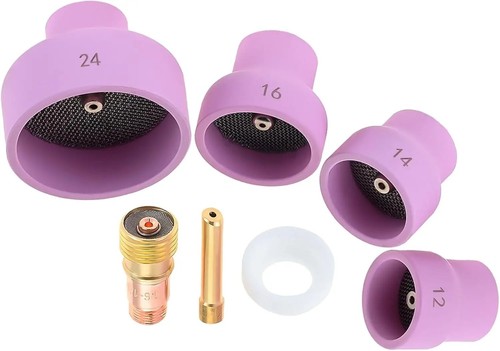 Tig welding ceramic cup - welding, set