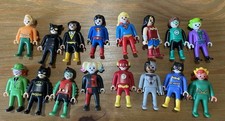 Full Set (16) Of DC Superhero