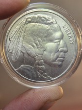 1oz .9999 Fine Silver Liberty