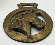 Large Vintage Horse Brass