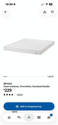 Abygda mattress double memory - double,