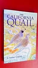 Book:'The Californian Quail' Natural History/WildLife Management Berkeley