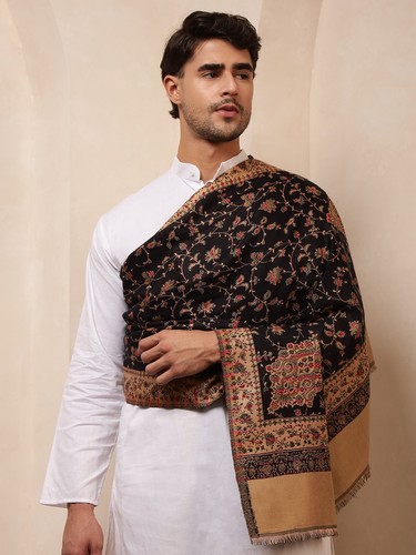 Wool shawl pashmina cashmere - wool,