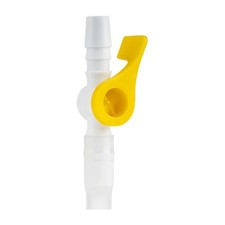 Comfort Flow Catheter Valves - Sterile, Easy to Use Lever Tap, Smooth Edges