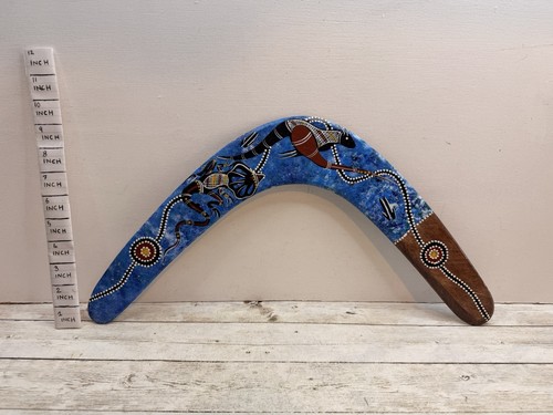 Australian wooden boomerang - wooden,