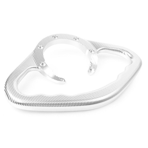 Silver tank passenger grip - silver,