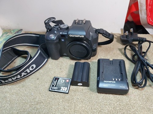 Olympus evolt 500 8mp - e-500, dslr
