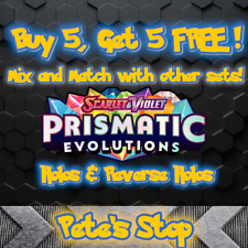 Pokemon Cards - Scarlet & Violet: Prismatic Evolutions - Holos & Reverse Holos