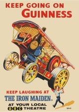 Vintage  Poster Guinness Keep
