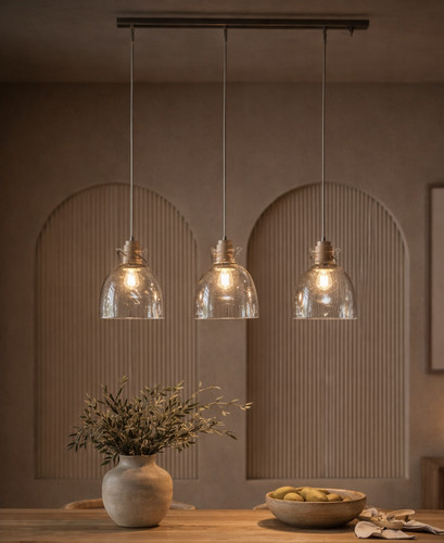 Light glass bar pendant - light,