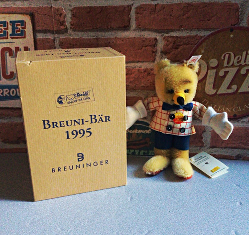 Steiff breuni bär 1995 - steiff, breuni-bär
