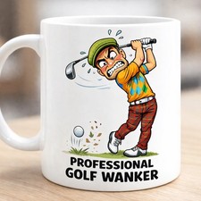 Funny  Golf Mug For Him  Rude