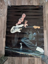 Original RITCHIE BLACKMORE (Rainbow) Latino Productions Personality Poster 1980s