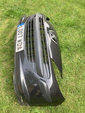 PEUGEOT 207 HATCHBACK 5DR S MK1 PH1 2006 OBSIDIAN BLACK EXL FRONT BUMPER MARKS