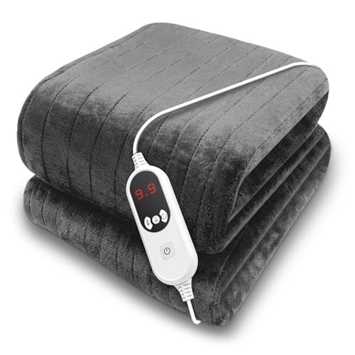 Heated throw electric blanket - electric,