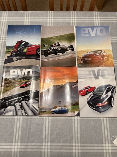 Evo car magazines bundle - evo,