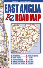 East Anglia Road Map (A-Z Road Maps..., Geographers A-Z