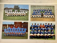 Football Postcards Job Lot Bundle Various Teams